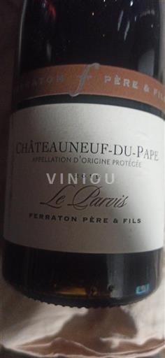 Rhône Valley Châteauneuf-du-Pape Ferraton Père & Fils Le Parvis 2019