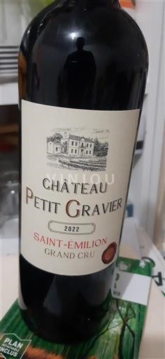 Bordeaux Saint-Émilion Grand Cru Château Petit Gravier 2022