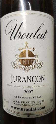 Jihozápad Jurançon Uroulat 2007