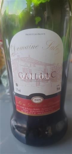 Lounais-Ranska Gaillac Domaine Salvy 2009