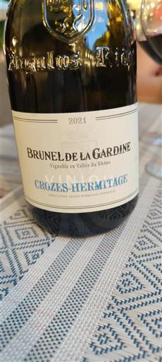 Údolí Rhôny Crozes-Hermitage Brunel de la Gardine 2021