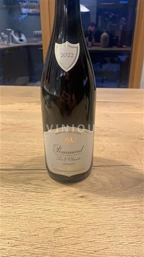 Vin Rouge sec Les 3 Climats Michel Arcelin 2022 France Bourgogne Pommard AOC