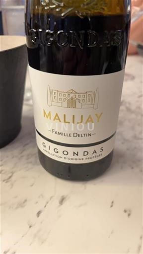 Údolí Rhôny Gigondas Malijay Famille Deltin 2021