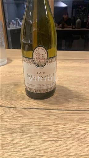 Burgundsko Meursault Domaine Thierry Pinquier 2018