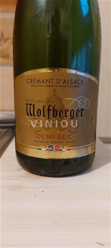 Alsace Crémant d'Alsace Wolfberger 2017
