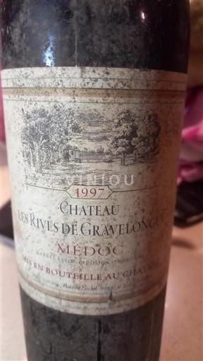 Bordeaux Médoc Château Les Rives de Gravelongue 1997