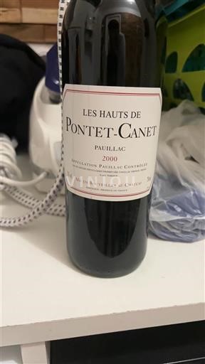 Bordeaux Pauillac Pontet-Canet Les Hauts de Pontet-Canet 2000