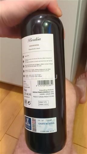 La Rioja Rioja Bodegas Franco-Españolas Gran Reserva 2014