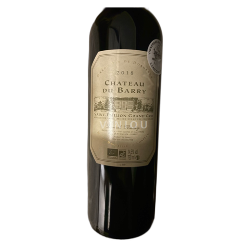 Bordeaux Saint-Émilion Grand Cru Grand Cru Barry 2018