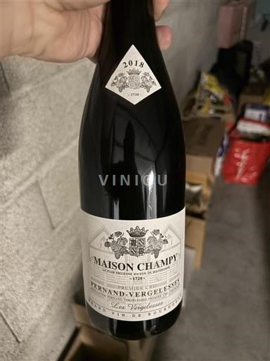 Borgogna Pernand-Vergelesses Premier Cru Maison Champy Les Vergelesses 2018
