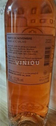 Wallis Niet gespecificeerd Maison Gilliard Porte de Novembre 2020