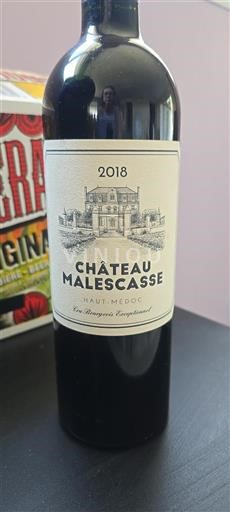 Bordeaux Haut-Médoc Cru Bourgeois Exceptionnel Château Malescasse 2018