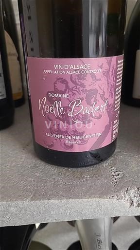 Alsace Klevener de Heiligenstein Grand Cru Domaine Noëlle Bachet Réserve 2018