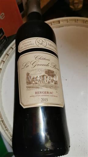 Sydväst Bergerac Château La Grande Borie 2015