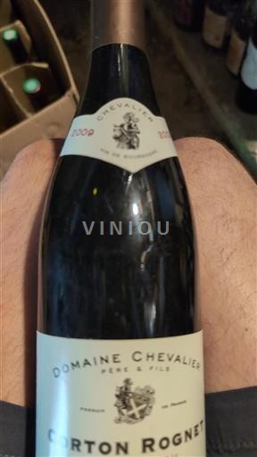 Burgundi Corton Grand Cru Domaine Chevalier Père & Fils Corton Rognet 2009