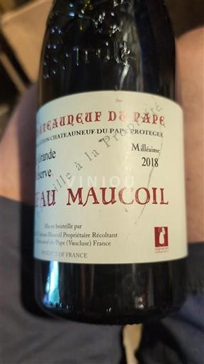 Rhônevallei Châteauneuf-du-Pape Château Maucoil Grande Réserve 2018