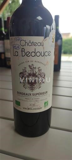Bordeaux Bordeaux Supérieur Château La Bedouce 2018