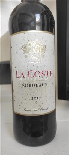 Bordeaux La Coste 2017