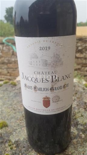 Bordeaux Saint-Émilion Grand Cru Grand Cru Château Jacques Blanc 2019