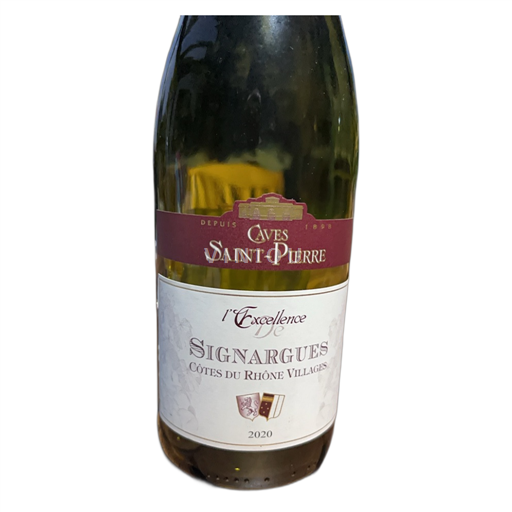 Rhônen laakso Côtes-du-rhône-villages L'excellence de Sinargues Côté Du Rhône Village 2020