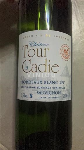 Bordeaux Château Tour la Cadie 2023