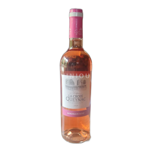 Vin Rosé sec Château La Croix de Queynac 2023 France Bordeaux Bordeaux rosé