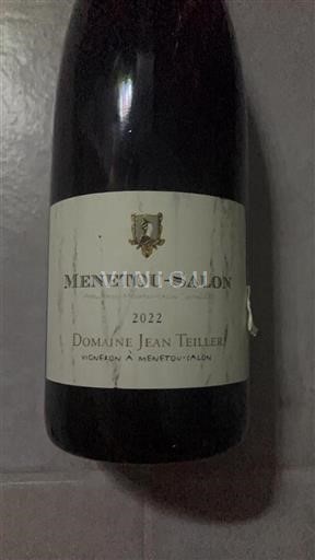 Loire Valley Menetou-Salon Domaine Jean Teiller 2022
