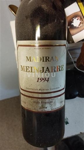 Sud-Ovest Madiran Alain Brumont Meinjarre 1994