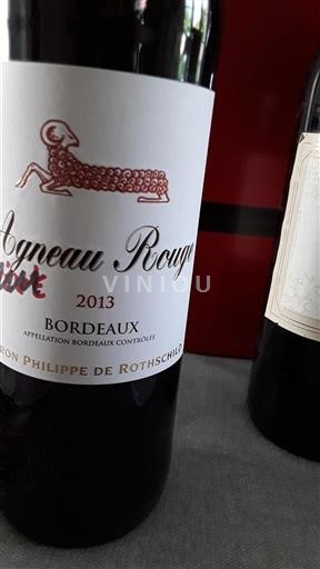 Bordeaux Baron Philippe de Rothschild Agneau Rouge 2013