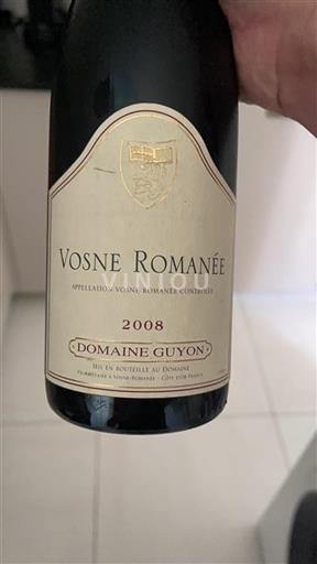 Borgogna Vosne-Romanée Domaine Guyon 2008
