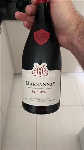 Borgoña Marsannay Château Marsannay Le Boivin 2017