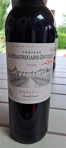 Bordeaux Château Beauregard-Ducourt 2020