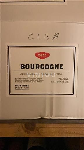 Bourgogne Louis Chenu Père & Filles 2022