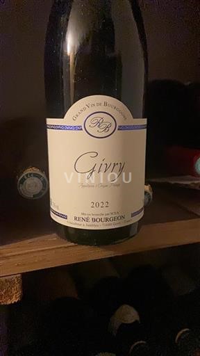 Borgogna Givry René Bourgeon 2022