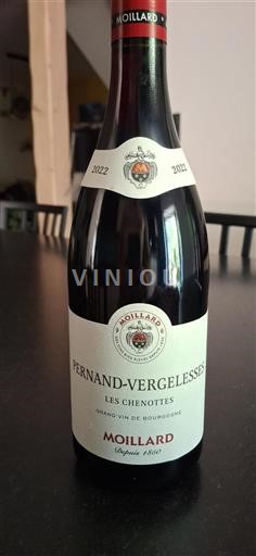 Burgundy Pernand-Vergelesses Moillard Les Chenottes 2022