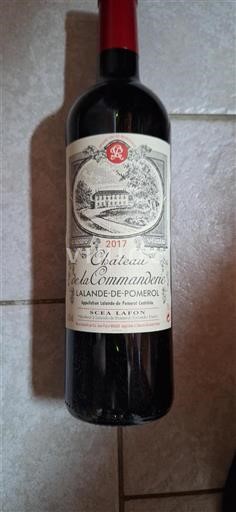 Burdeos Lalande-de-Pomerol Château La Commanderie 2017