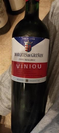 Mendoza Marqués de Griñón 2000