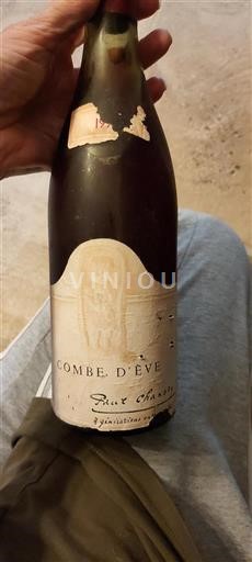 Bourgondië Niet gespecificeerd Claude Chanzy Combe d'Ève 1970