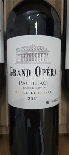 Bordeaux Pauillac Grand Opéra Grande 2021
