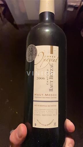 Bordeaux Haut-Médoc Château Haut Beyzac Peyrat 2006