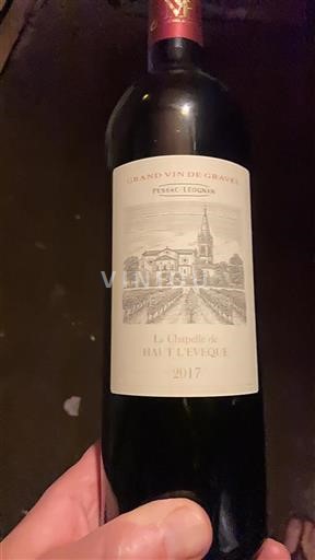 Bordeaux Pessac-Léognan Château Haut Lévêque La Chapelle de Haut Lévêque 2017