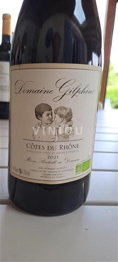 Rhônevallei Côtes-du-rhône Domaine Gilphine 2021