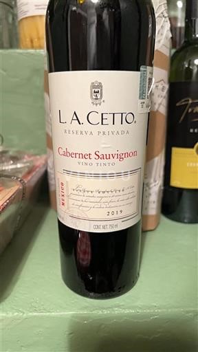 Baja California No especificado L. A. Cetto Reserva Privada 2019