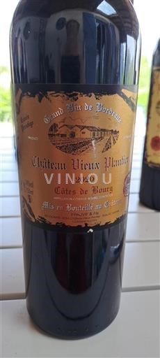 Bordeaux Côtes-de-bourg Château Vieux Plantier Prestige 2020