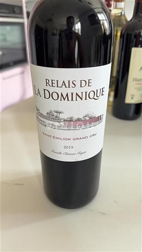 Bordeaux Saint-Émilion Grand Cru Relais de La Dominique 2019