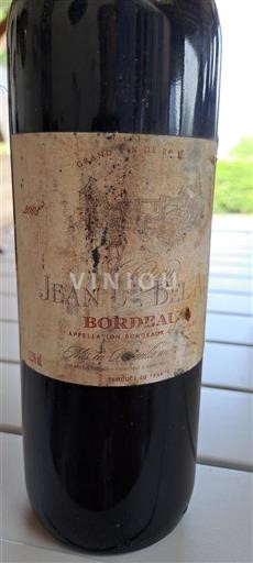 Bordeaux Château Jean Bel Air 2008