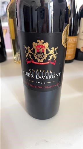 Bordeaux Saint-Émilion Grand Cru Vieux Lavergne 2022