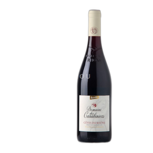 Vin Rouge sec Domaine Des Carabiniers 2022 France Vallée du Rhône biodynamie