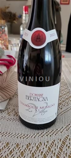 Bourgogne Chambolle-Musigny Domaine Bertagna Le Village 2023
