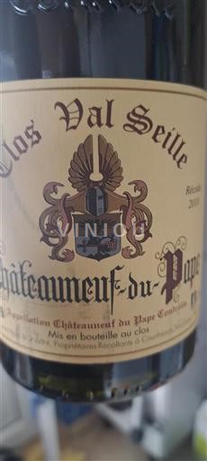 Rona dolina Châteauneuf-du-Pape Clos Val Seille 2010